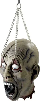 Produktbild von Zombie Kopf - Abgetrennte Halloween Grusel Deko
