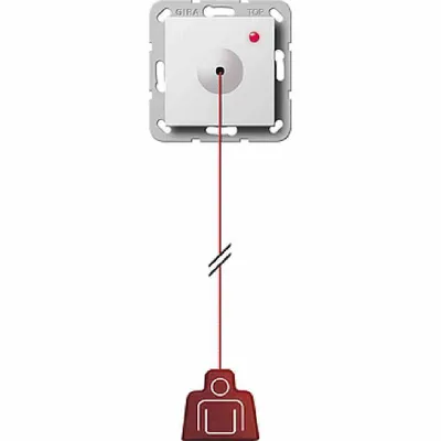 Obrázek produktu pro GIRA 291203. Typ: Pull chain switch, Produktfarbe: Weiß (291203)