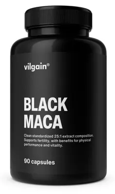 Produktbild von Vilgain Black Maca, 90 Kapseln
