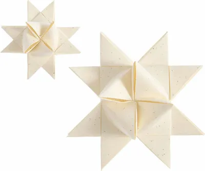 Produktbild von Fröbelsterne mit Recyclingpapier, ElfenbeinMIX