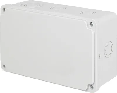 Produktbild von Abzweigkasten Abzweigdose Aufputz IP65 Spritwasser- & Staubschutz 210x120x74mm