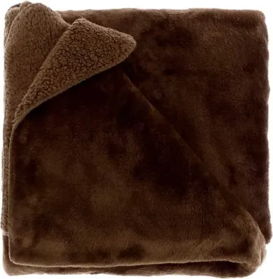 Produktbild von Unique Living – Plaid Torvah – 150 x 200 cm – Braun
