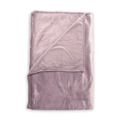 Productafbeelding van Cara plaid, 140x200 cm, lichtroze
