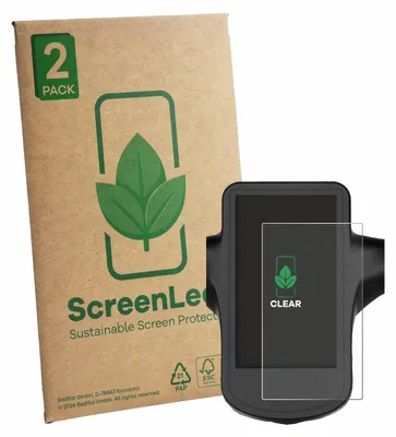 Produktbild von 2x ScreenLeaf Schutzfolie für Tezeus C6T nachhaltiger Displayschutz Display Schutz Folie Klar Transparent