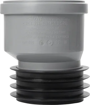 Obrázok produktu pre AIRFIT zásuvná objímka, Airfit-Plus, DN 110 x 110, 1 ks.