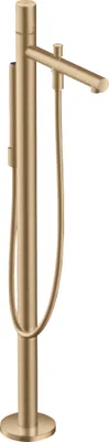Produktbild von Einhebel-Wannenmischer AXOR UNO Zerogriff, bodenstehend brushed bronze brushed bronze