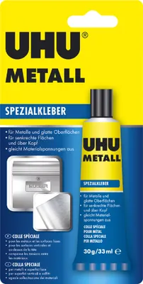 Produktbild von UHU Spezialkleber METALL 30 g Tube