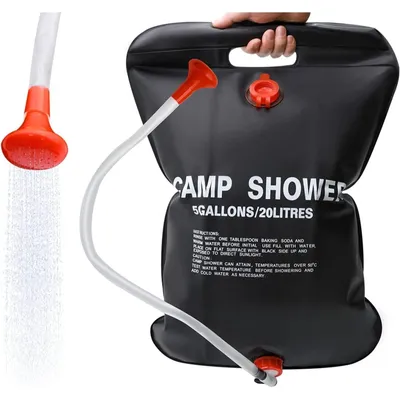 Produktbild von Solar Campingdusche 20L Solardusche Camping Duschtasche Tragbar für Outdoor & Strand