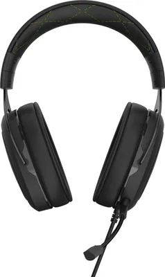 Produktbild von Corsair HS50 PRO STEREO, Kabelgebunden, Gaming, 20 - 20000 Hz, 325 g, Kopfhörer, Schwarz, Grün