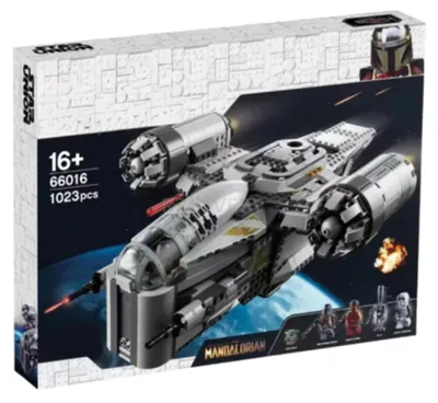 Produktbild von Klemmbaustein-Set Raumtransporter, 1023 Teile, mit Figuren, detailreiches Raumschiff-Modell für Kinder ab 10 Jahren