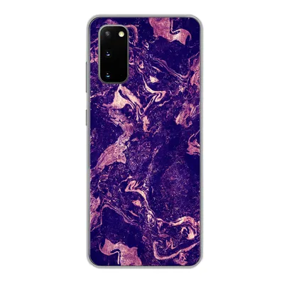 Produktbild von MuchoWow® Handyhülle Schutzhülle Hülle für Samsung Galaxy S20 Marmor - Naturstein - Mineralien Silikon Softcase Handy Hülle - Bild