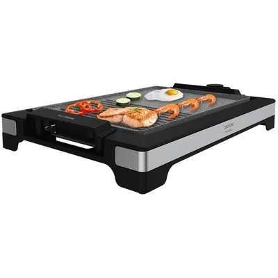 Produktbild von Cecotec 03095, Schwarz, Edelstahl, Freistehend, 1 Zone(n), Aluminium, 375 x 245 mm, Drehregler