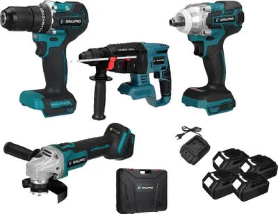 Produktbild von Werkzeugset, Vielseitige Funktionalität, Leistungsstarke Leistung, 4 IN 1 9PCS
