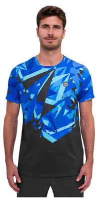 Productafbeelding van Bidi Badu Spike T-shirt met korte mouwen, blauw, maat S, voor heren, kleur blauw, maat S
