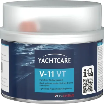 Immagine prodotto di Stucco fibra di vetro, Stucco per barche, Stucco nautico, 400 g