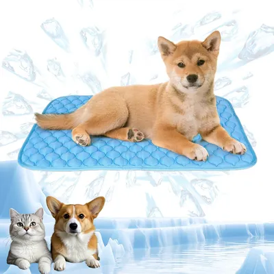 Image de Tapis rafraîchissant pour chien, idéal pour l'été, durable et léger