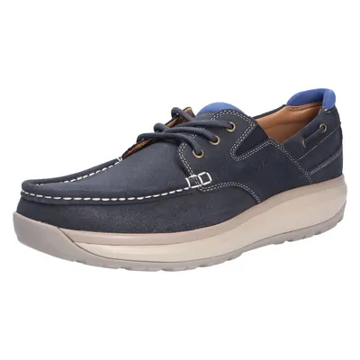 Produktbild von Herren Schnürschuhe Mokassin-Stil aus Nubuk- und Glattleder mit Schnürverschluss, EUR 40 1/3