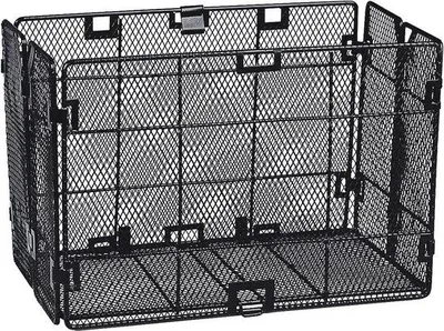 Produktbild von Famanu Fahrradkorb schwarz 19 x 29 x 20 cm - für KLICKFix System