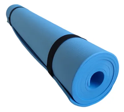 Immagine prodotto di Tappetino per ginnastica KUBIsport D81, dimensioni 173x61x0,4 cm, colore blu