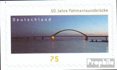 Produktbild von Briefmarken BRD (BR.Deutschland) 2013 Mi 3003 (kompl.Ausg.) selbstklebende Ausgabe gestempelt Fehmarnsundbrücke