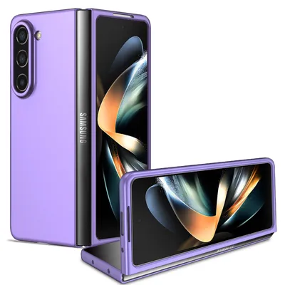 Obrázek produktu pro Pouzdro pro Samsung Galaxy Z Fold 5, tenké tvrdý PC odolné proti poškrábání pouzdro Fialová