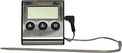 Image de HENDI Thermomètre à rôtis avec minuterie, 65x70x(H)17mm