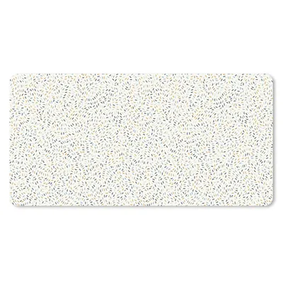 Produktbild von MuchoWow® Schreibtischunterlage Muster - Konfetti - Pastell 80x40 cm - XXL Mauspad - Gaming Mauspad