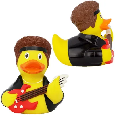 Produktbild von van der Meulen Badeente Rock Star Gummibadespielzeug multi