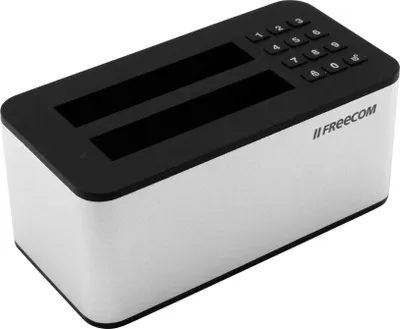 Immagine prodotto di Freecom mDock - Stazione docking per HDD Alloggiamenti: 2 - 2,5" (6,4 cm) - USB 3.1 (Gen 1) - Nero, argento