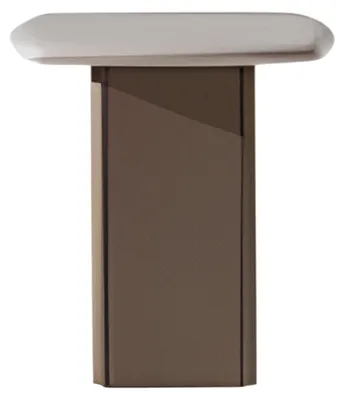Image de Table d'appoint ronde marron – Table design pour votre chambre d'amis
