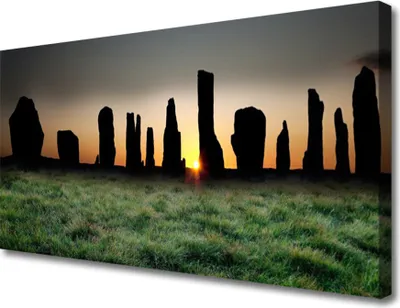 Produktbild von Tulup Leinwand-Bilder 100x50 Wandbild Canvas Kunstdruck Felsen Kunst