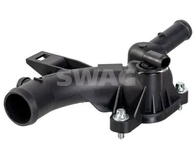 Produktbild von SWAG 33 10 4944 Kühlmittelflansch für OPEL Corsa D Schrägheck (S07) Wasserflansch