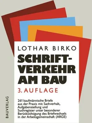 Produktbild von Schriftverkehr am Bau