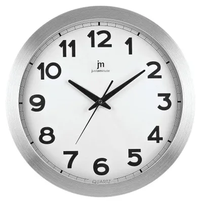 Immagine prodotto di Lowell Orologio Da Parete Al Quarzo 00975B ABS MDF Grigio 35 Cm