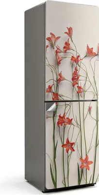 Produktbild von Kreatives Obstarrangement – Kühlschrank Aufkleber – Klebefolie Kühlschrank – Kühlschrank Nachbildung – Kühlschrankfolie selbstklebend – Küchen Nachbildungation – 60x190 cm
