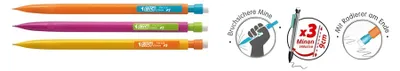 Zdjęcie produktu dla Ołówek mechaniczny BIC Matic STRONG, grubość ołowiu: 0,9 mm