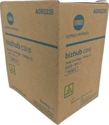 Produktbild von A0X5255 KONICA TNP51Y Bizhub Toner