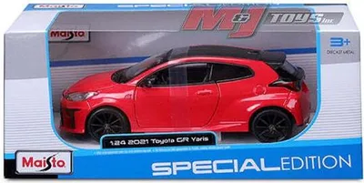Zdjęcie produktu dla MAISTO Toyota GR Yaris 2021 czerwony 32909