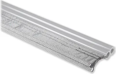 A close-up, angled view of a Dometic driveaway awning attachment kit.