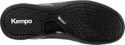 Produktbild von Kempa Attack ONE 2.0 Black & White Herren Sneaker Freizeitschuh Halbschuh Lauf-und Sportschuh Turnschuhe Handball Jogging Outdoor Freizeit Shoes - leicht und atmungsaktiv