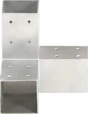 Produktbild von vidaXL Pfostenverbinder Y-Form Verzinktes Metall 71 x 71 mm