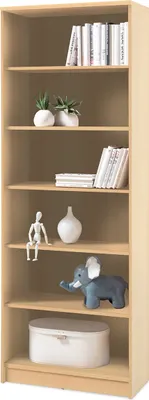 Produktbild von Regal Beistellregal Ablageregal Bücherregal Dekoregal Standregal "Olli VIII" Buche