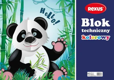 Produktbild von Blok techniczny kolorowy A3 Beniamin 10 kartek