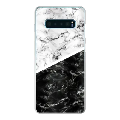 Produktbild von MuchoWow® Handyhülle Schutzhülle Hülle für Samsung Galaxy S10 Plus Marmor - Chic - Collage Silikon Softcase Handy Hülle - Schutzhülle