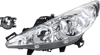 Immagine prodotto di Johns, Fari alogeni adatti per Peugeot 207 02/ 2006 - H1 H7 Li. Driver + fog 620895 8200074008 6202E1 00006202E1 6710027 0000620639 620639