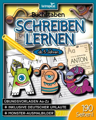 Produktbild von Buchstaben schreiben lernen ab 5 Jahren