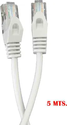 Image de Câble Réseau Utp Cat5e Edm 5m Câble Réseau Utp Cat5e De 5 Mètres - Edm