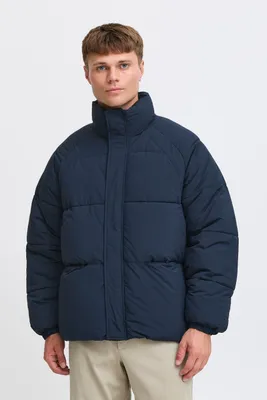 Produktbild von !Solid SDMilo Herren Steppjacke Winterjacke Jacke mit Reißverschluss Druckknöpfe Stehkragen Regular fit