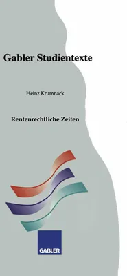 Produktbild von Rentenrechtliche Zeiten