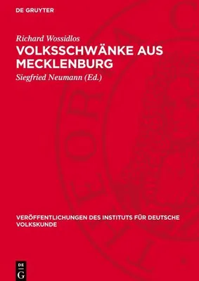 Produktbild von Volksschwänke aus Mecklenburg